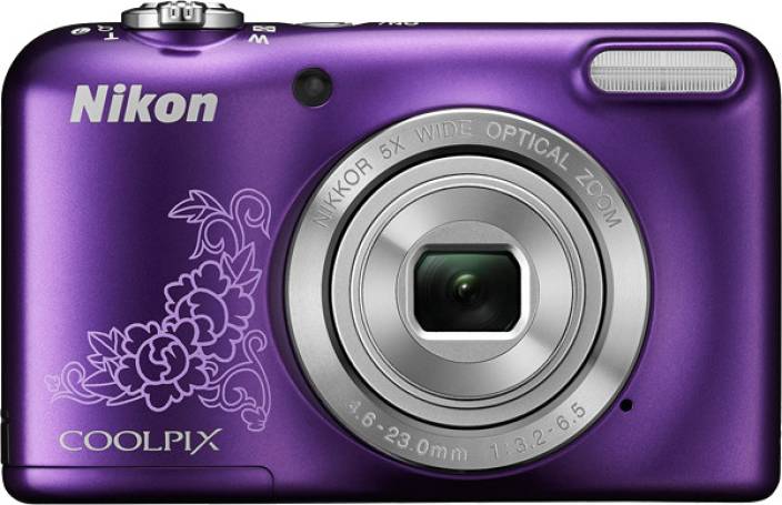 Nikon L29 Point & Shoot Camera  (Violet)