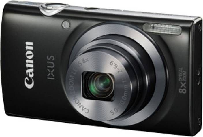 Canon Digital IXUS 160 Point & Shoot Camera  (Black)