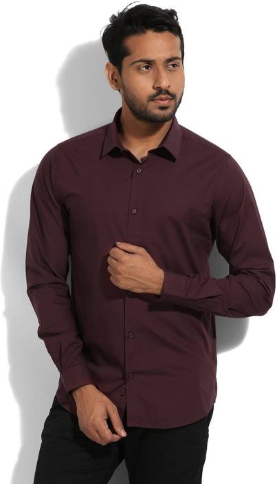United Colors of Benetton Men's Solid Formal Shirt